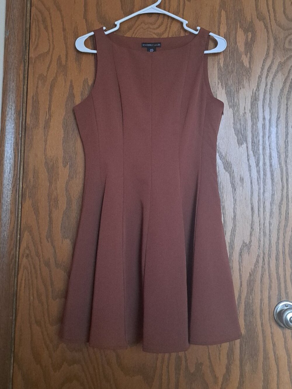 Brown Mini Dress